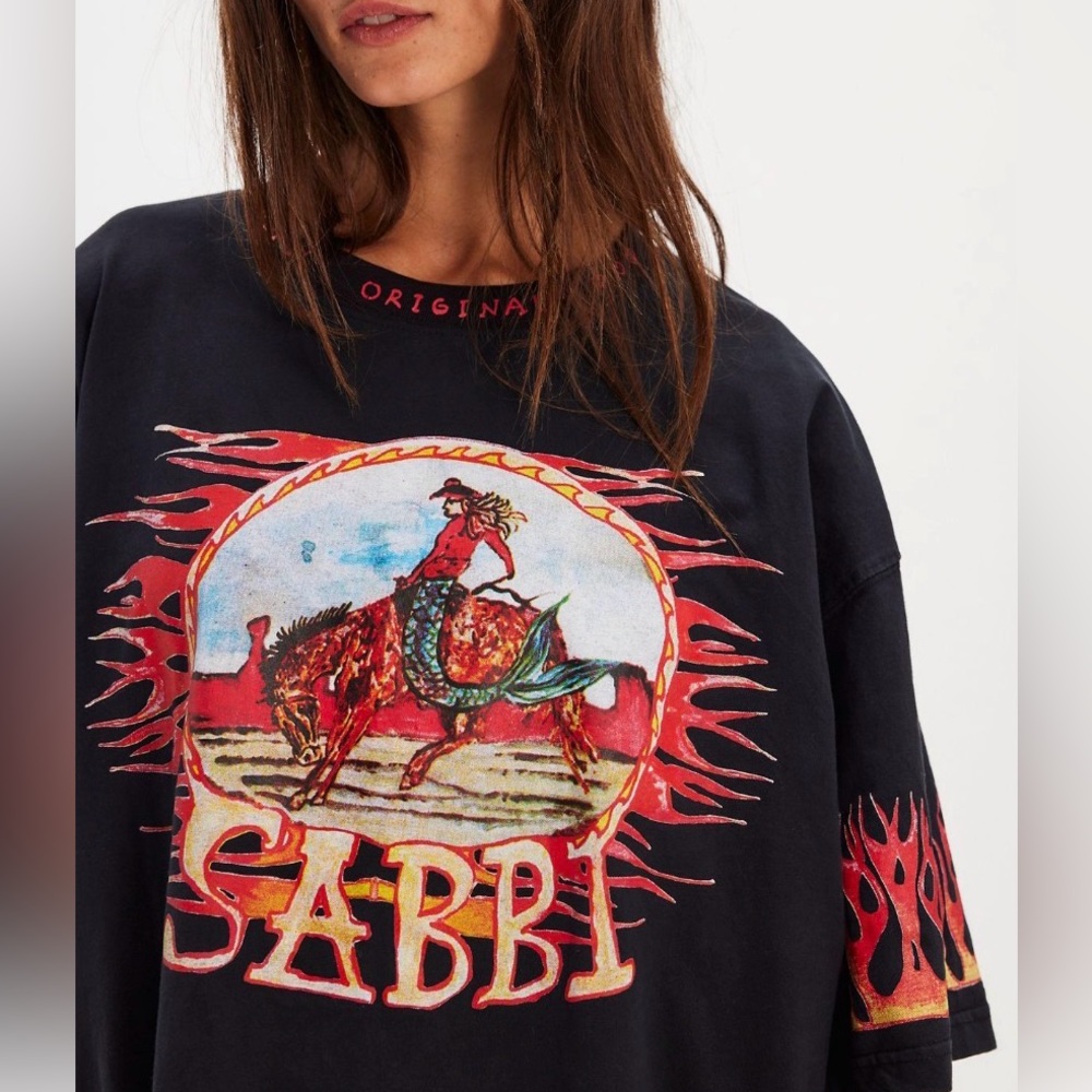 FP sabbi graphic tee free people
